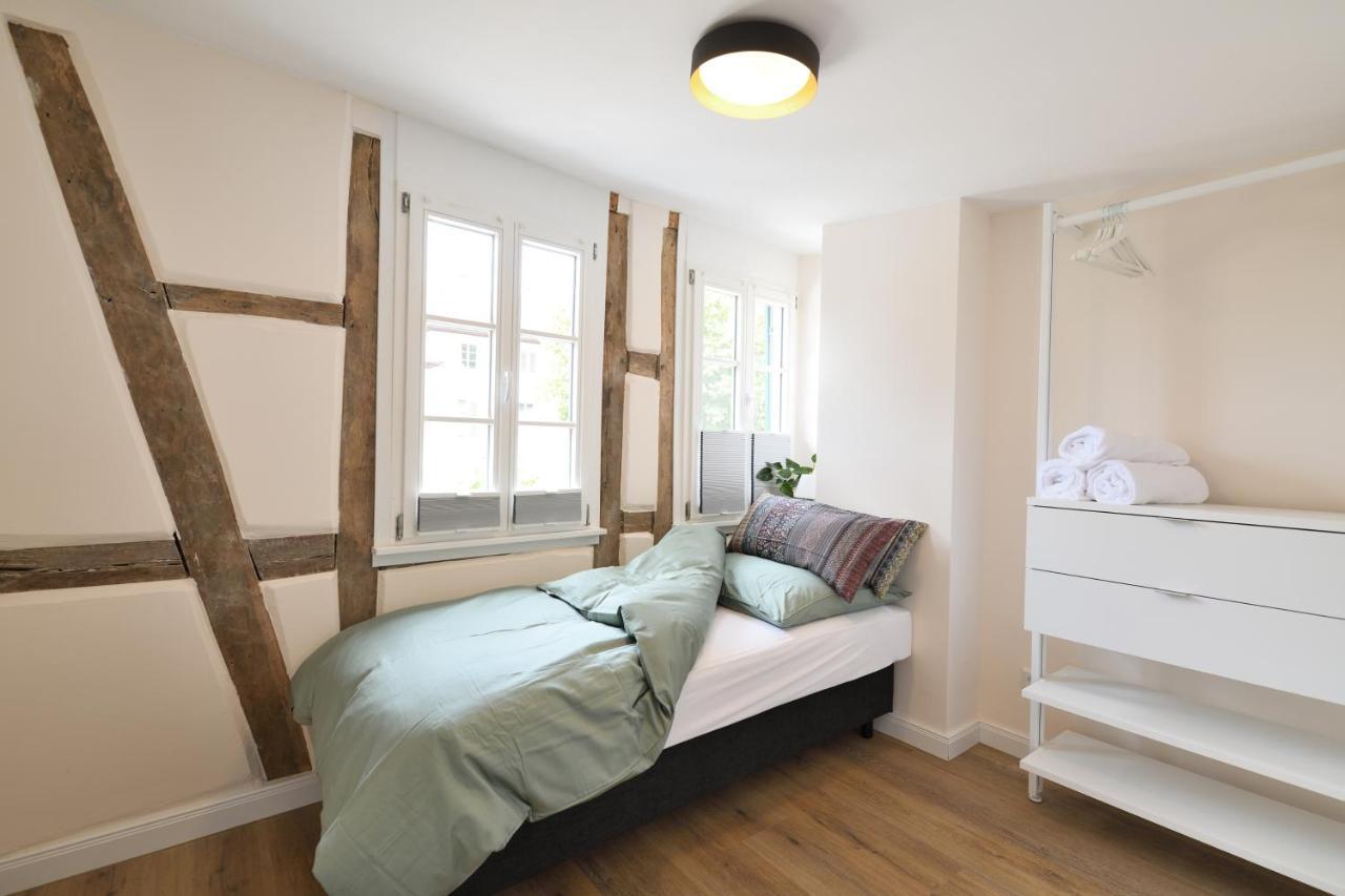 Das Schiefe Haus- Wohnung "Nibelungen" Heppenheim  Exterior foto